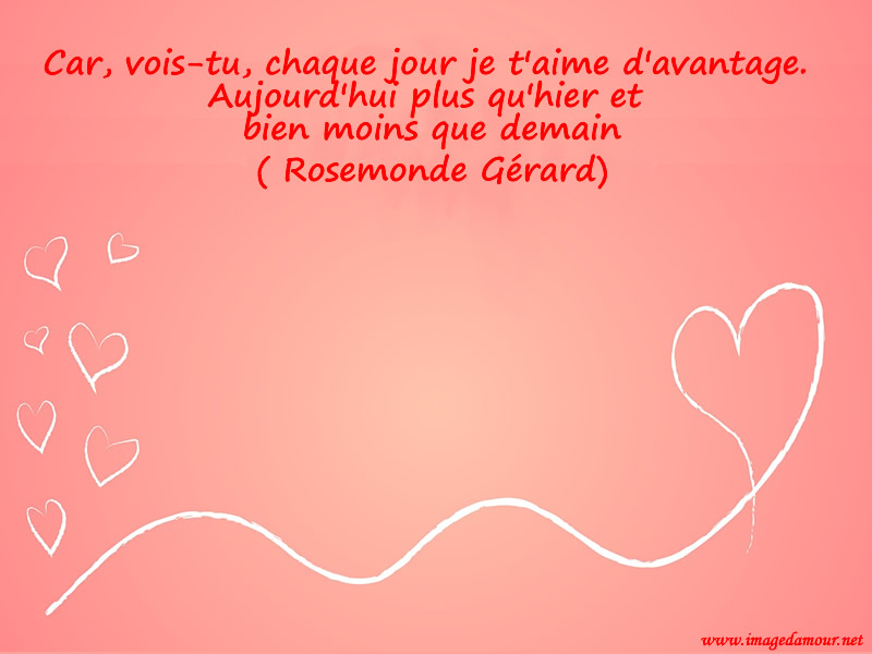 Image amour avec texte