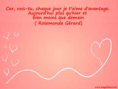 Image amour avec texte